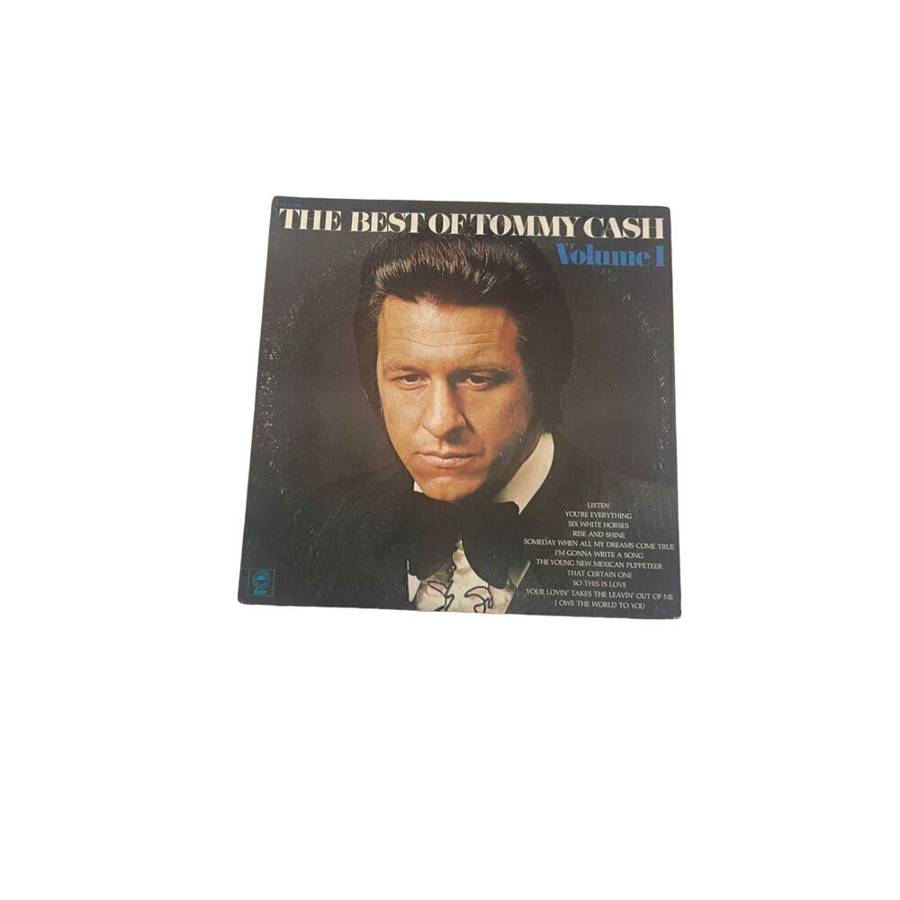 Vintage Tommy Cash - The Best Of Volume 1   Record 1972 USA